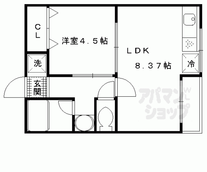 【ＶＥＮＲＩーＮＡ・ＣＯＣＯ】間取