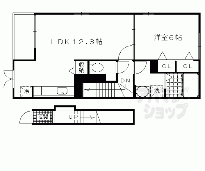 【プロムナード醍醐Ⅱ】間取