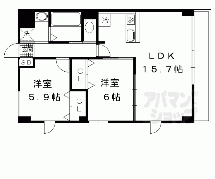 【Ｒａｄｉａｎｔ】間取