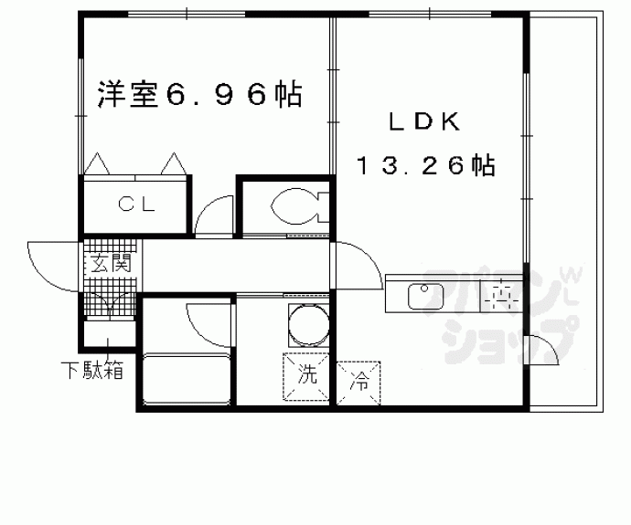 【ボナール正中】間取