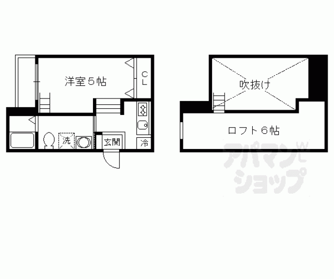 【リーフコート桃山】間取