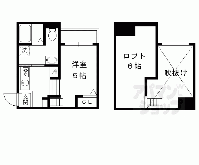 【リーフコート桃山】間取