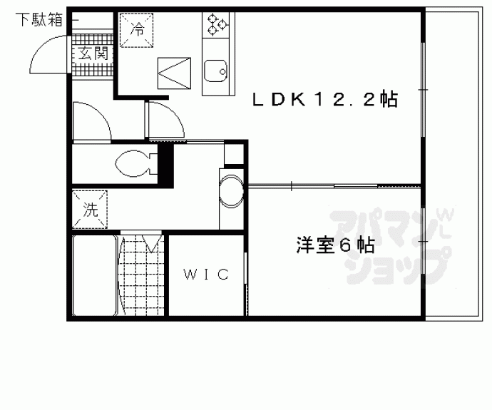 【エーデルハイム東香園】間取
