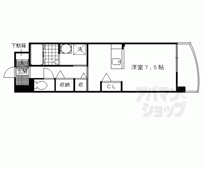 【ＥＸＥ　ＶＩＬＬＡ　ＷＥＳＴ】間取