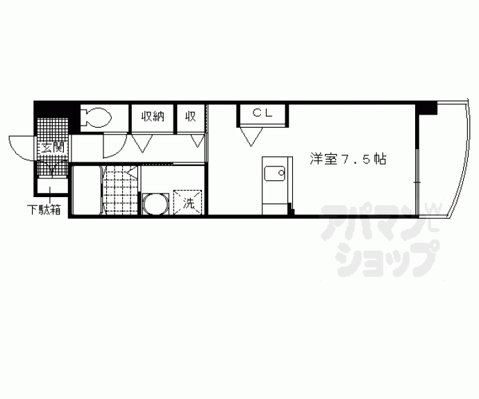 【EXE VILLA WEST】間取