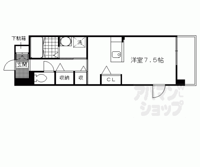 【EXE VILLA WEST】間取