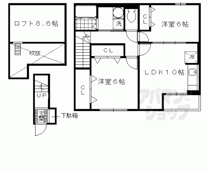 【Ｎｏｕｒｉｓｈ　Ｃｏｓｉｙｏ】間取