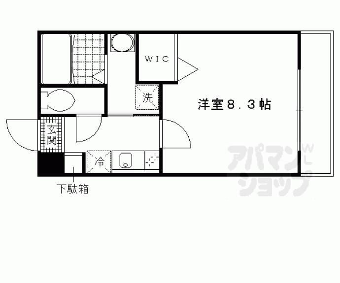 【ヴァンベール・アルプス桃山】間取