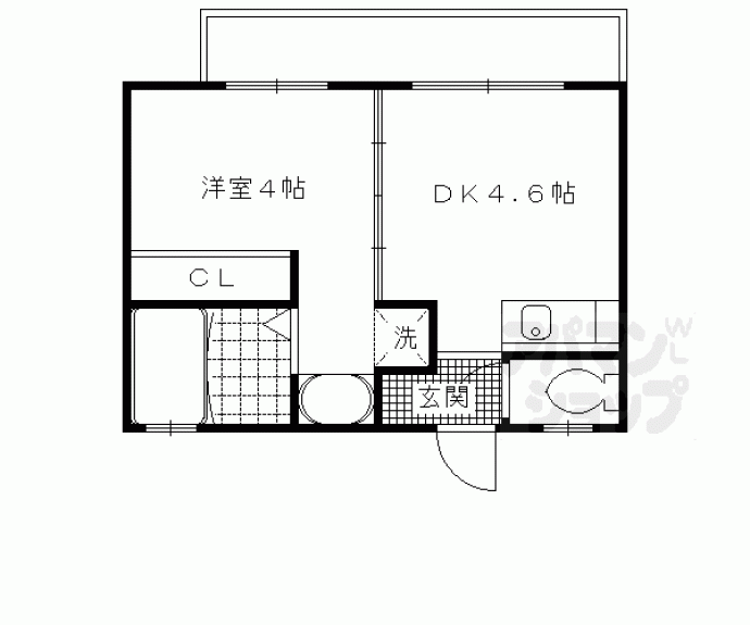 【Ｌａ．Ｃａｌｍｅ】間取