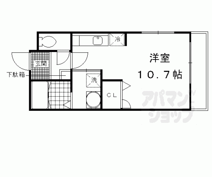 【グランピエール桃山】間取