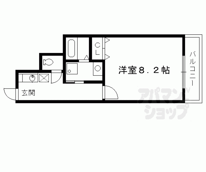 【CASA WOODⅢ】間取
