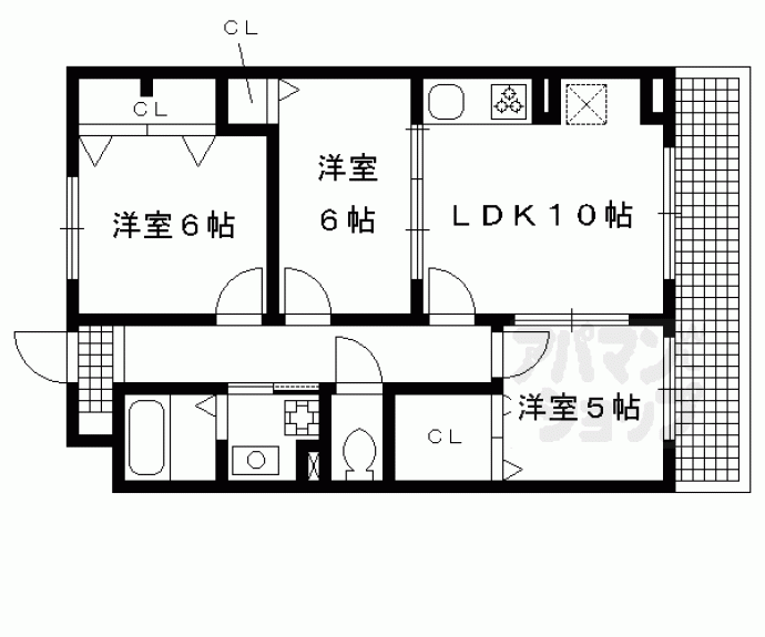 【エスポワール】間取