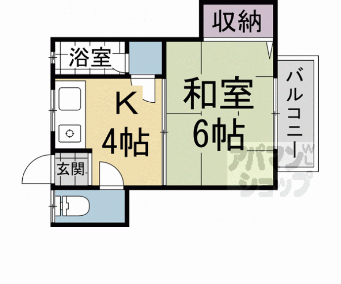 【シェラトン深草】間取