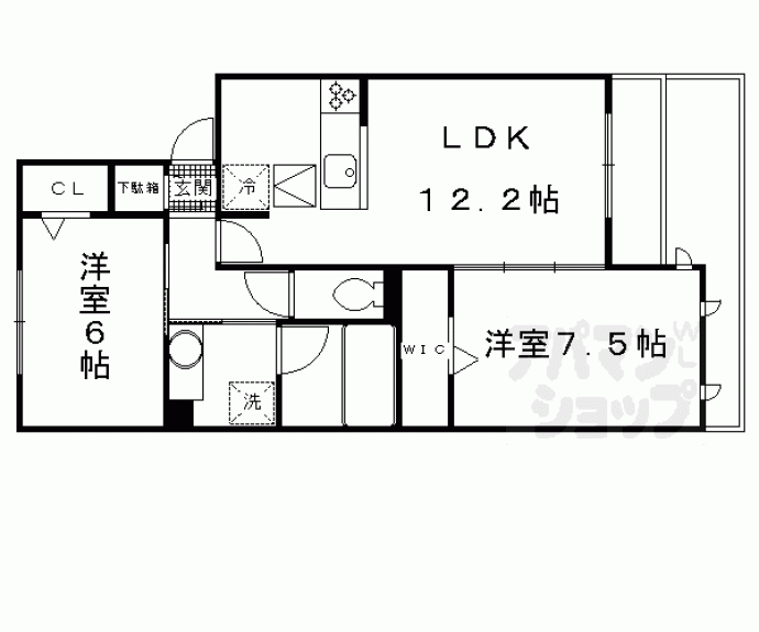 【メゾン・カナール】間取