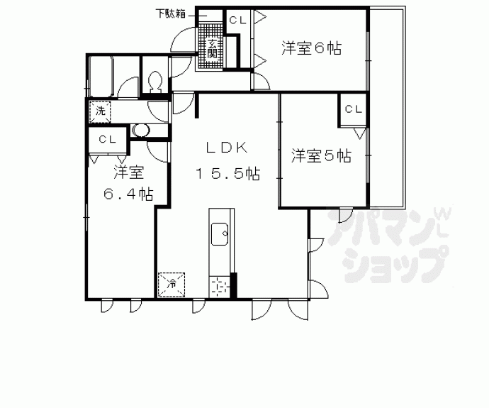【メゾン・カナール】間取
