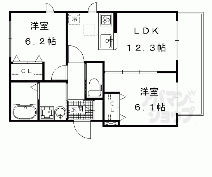 【グランデール】間取
