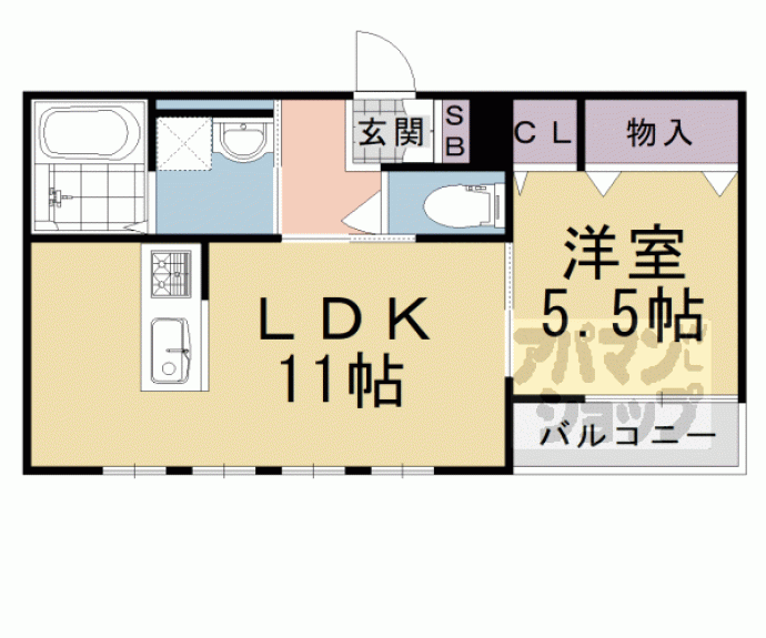 【グランデール】間取