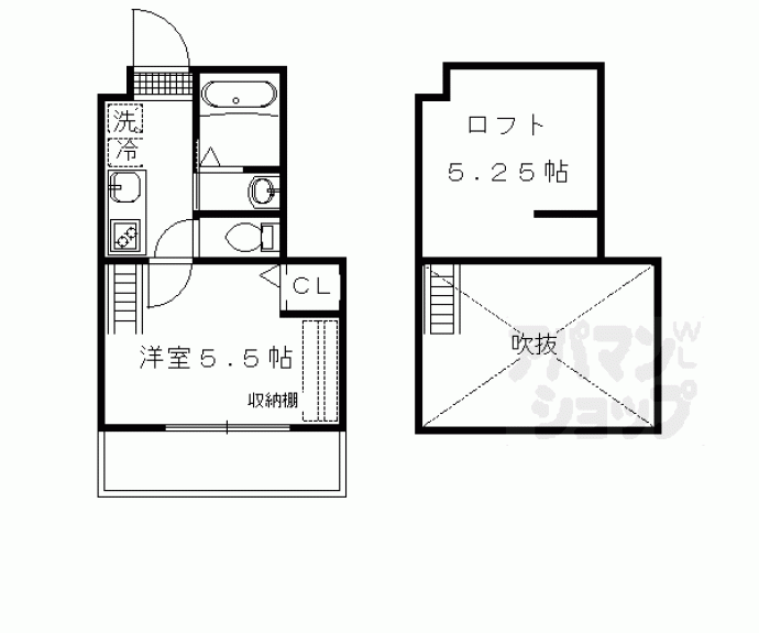 【プレシャス五番館】間取