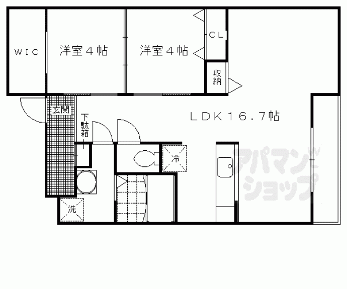 【ル・ドルフ】間取