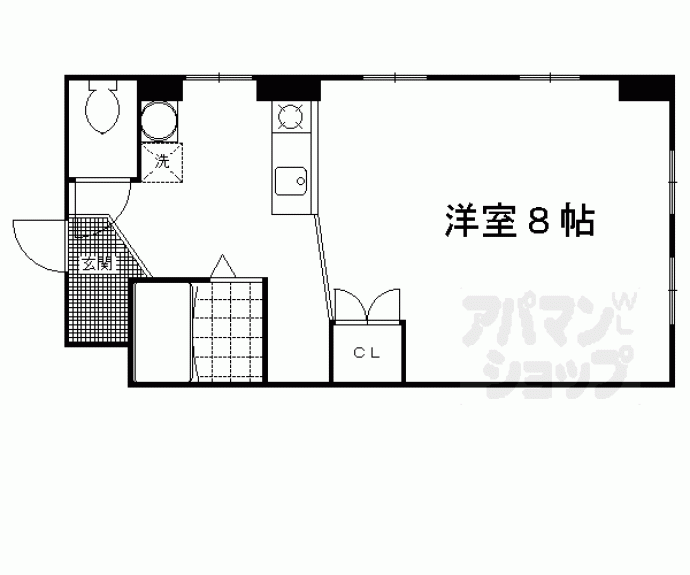 【槇島センタービル】間取