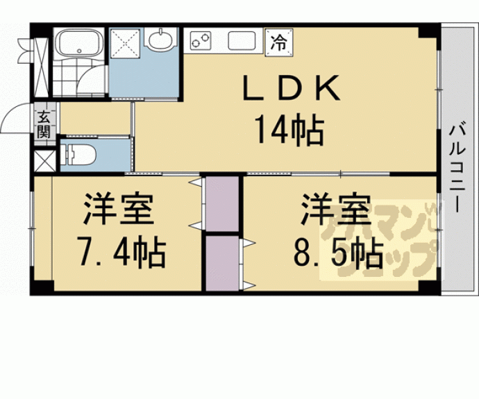 【悠明館】間取