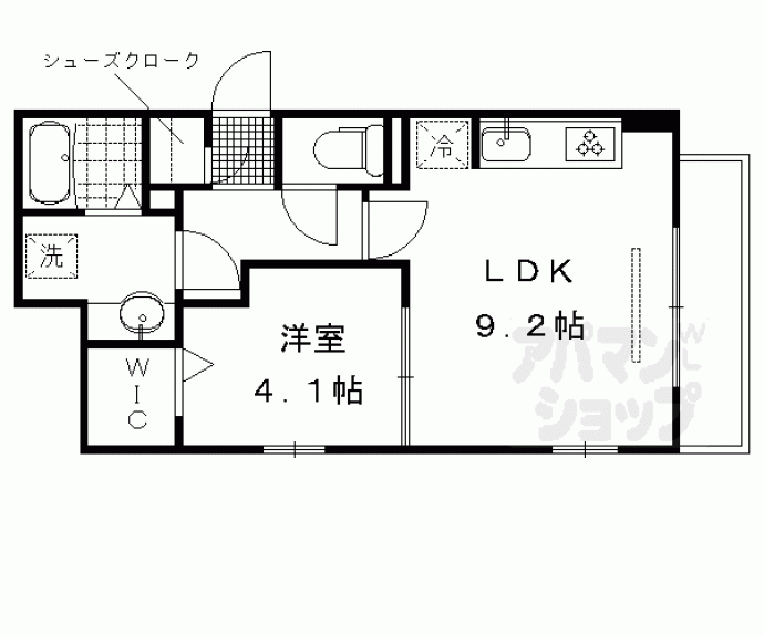 【フォーチュンウェル　Ｆ】間取