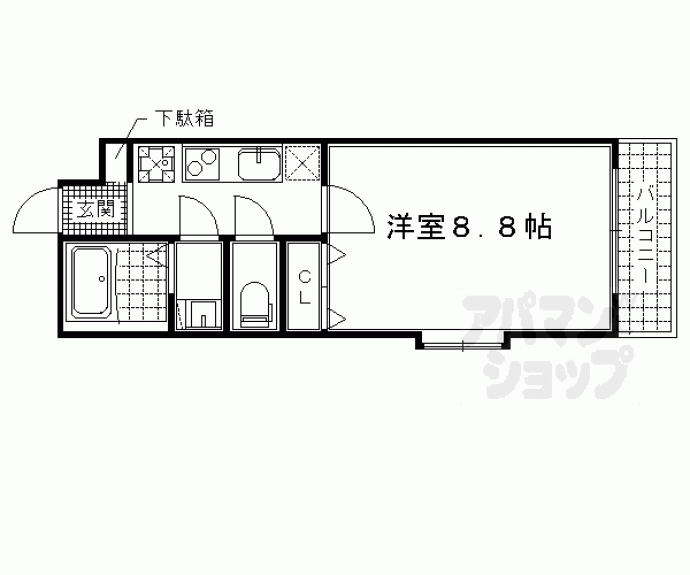 【メゾン・クレア】間取