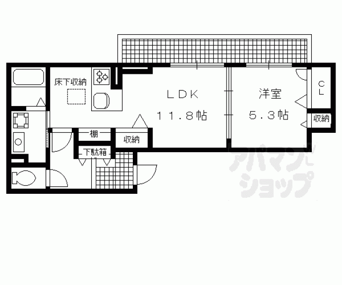 【シャーメゾンエクセレント】間取