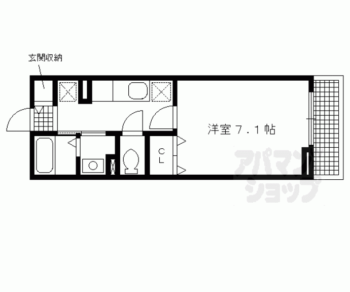 【Ａｚｕｒ　ｐａｌａｃｉｏ】間取