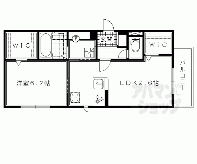 【ベルフォーレ片山】間取