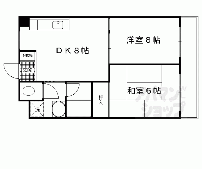 【ロジェール観月】間取