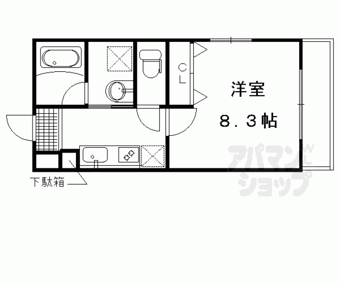 【Brillia Court丹波橋】間取