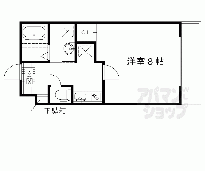 【ブランドールＯ＆Ａ】間取