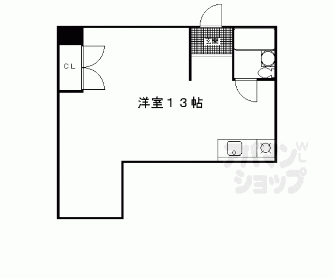 【プレアール京都六地蔵】間取