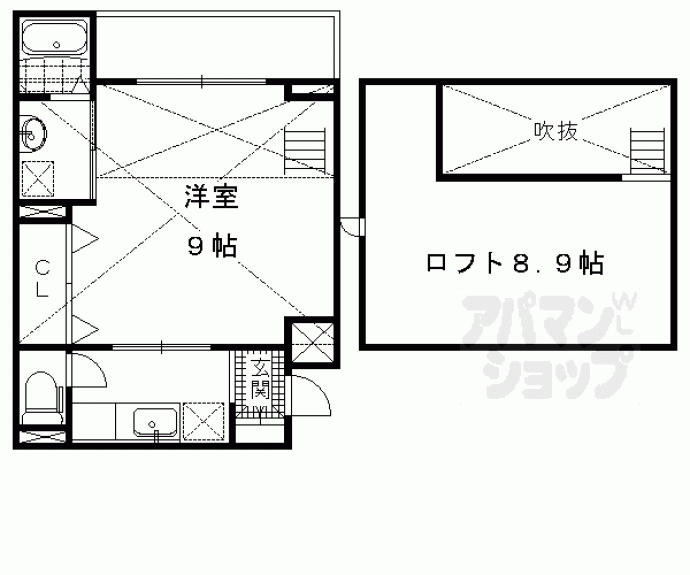 【フェリーチェ】間取