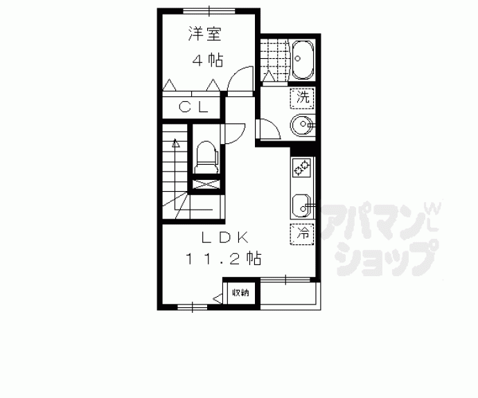 【パークテラスＴｏｓｈｉ】間取