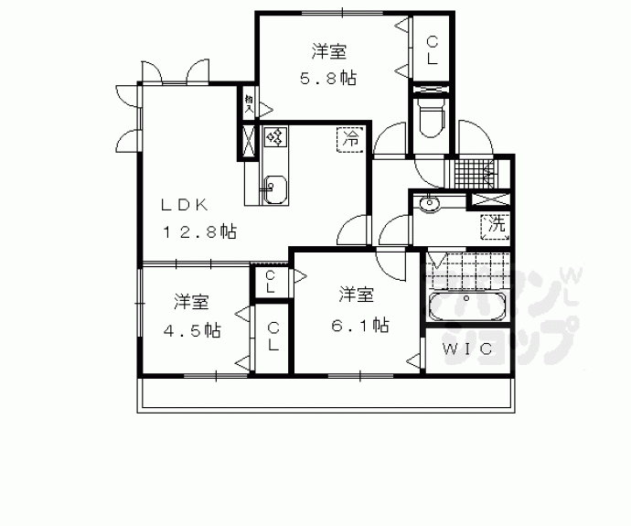 【ウチカイト】間取