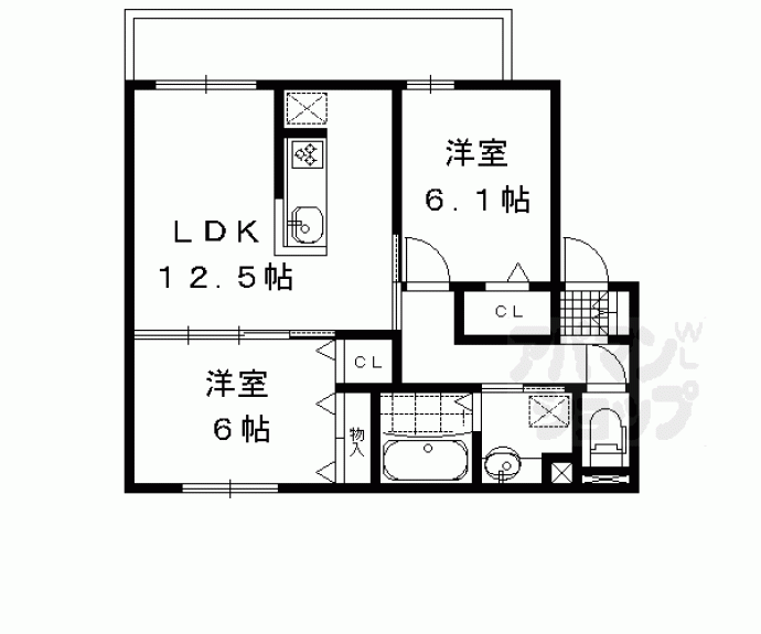 【ボヌール・メゾン】間取