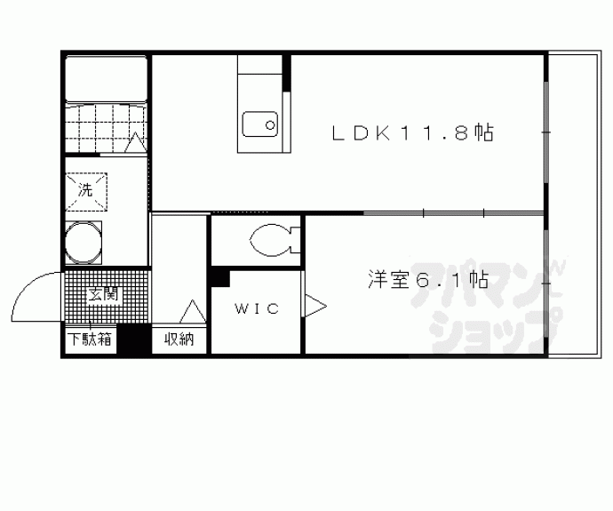 【エルステ巨椋】間取
