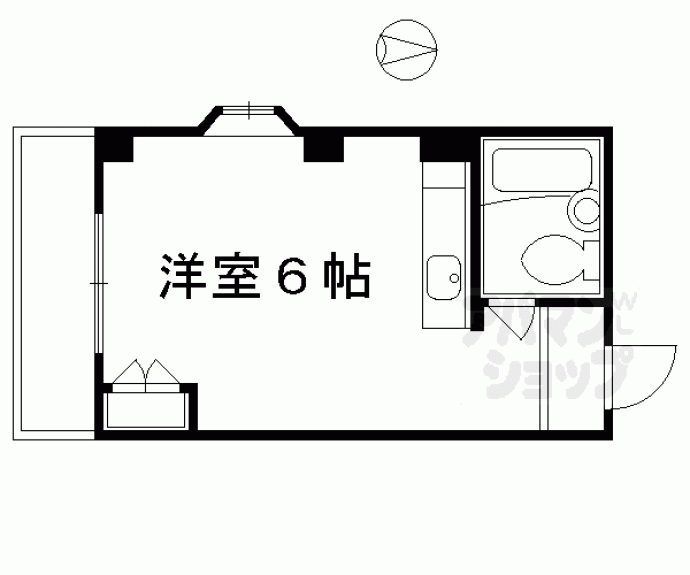【シャトー神宮道】間取