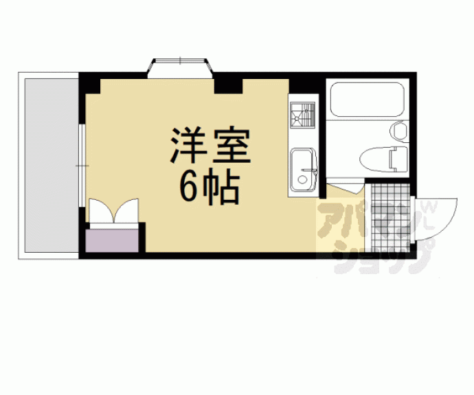 【シャトー神宮道】間取
