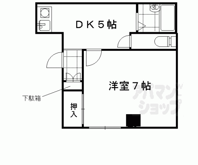 【フジハイツ】間取