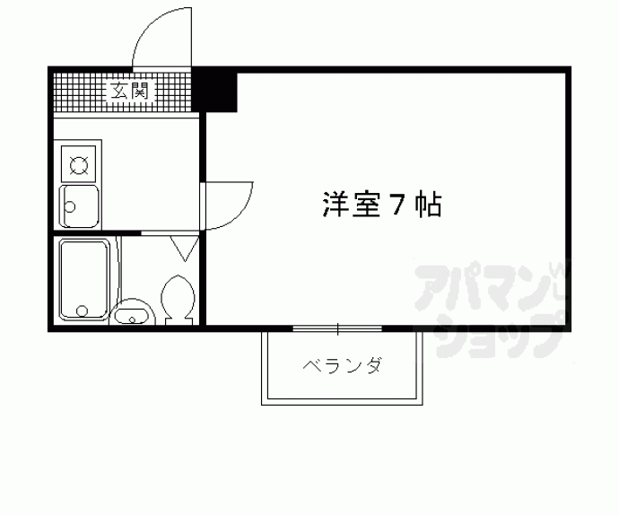 【フジハイツ】間取