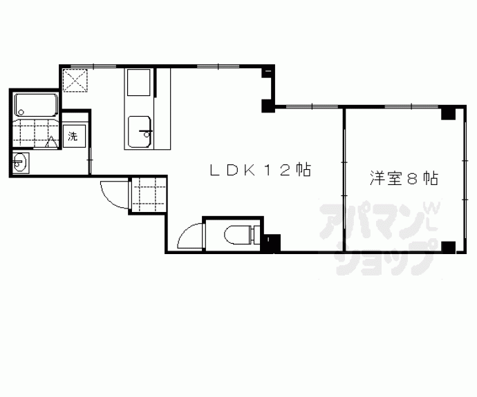【コロランテ御所南】間取