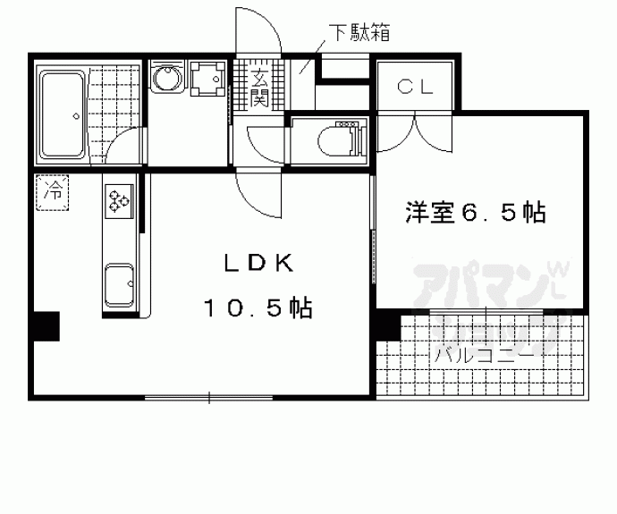 【グランコート東野】間取