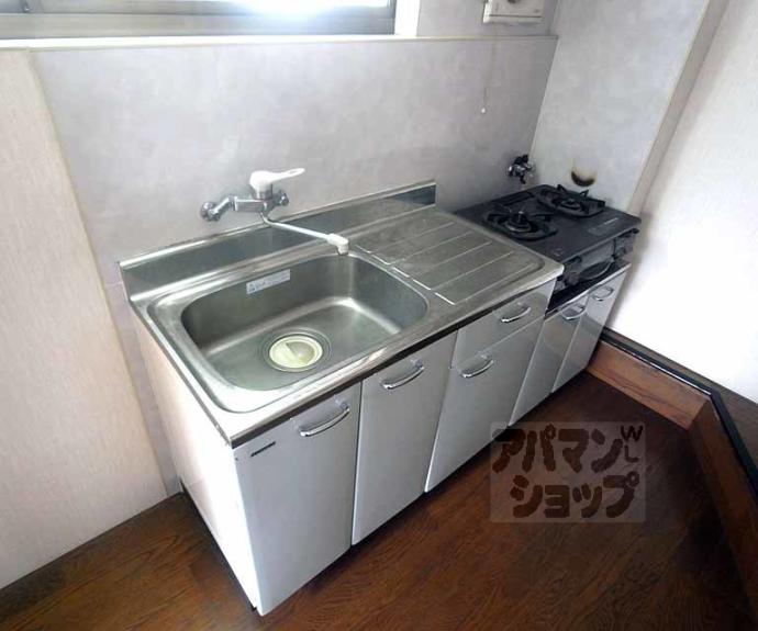 【東山区古西町貸家３２３－５】間取