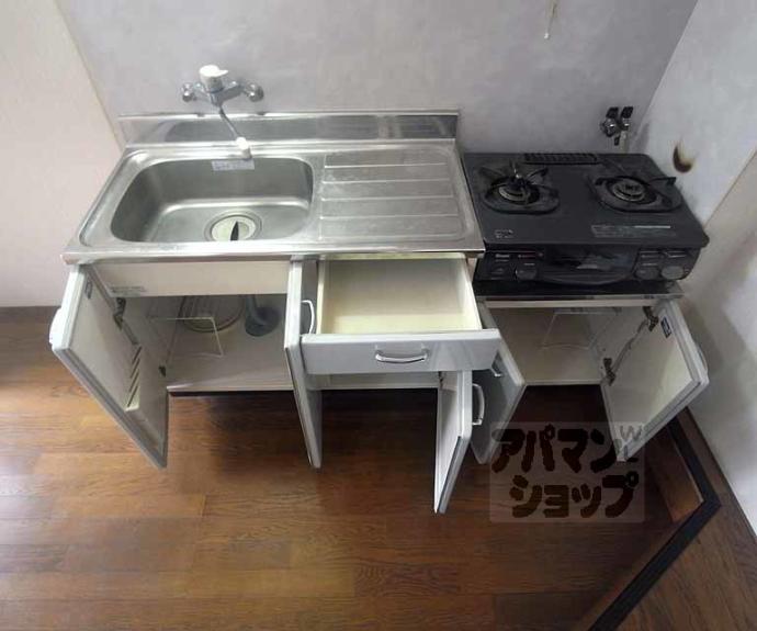 【東山区古西町貸家３２３－５】間取