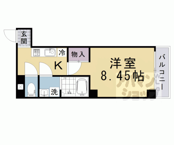 【グランシティレジデンス京都駅前】間取