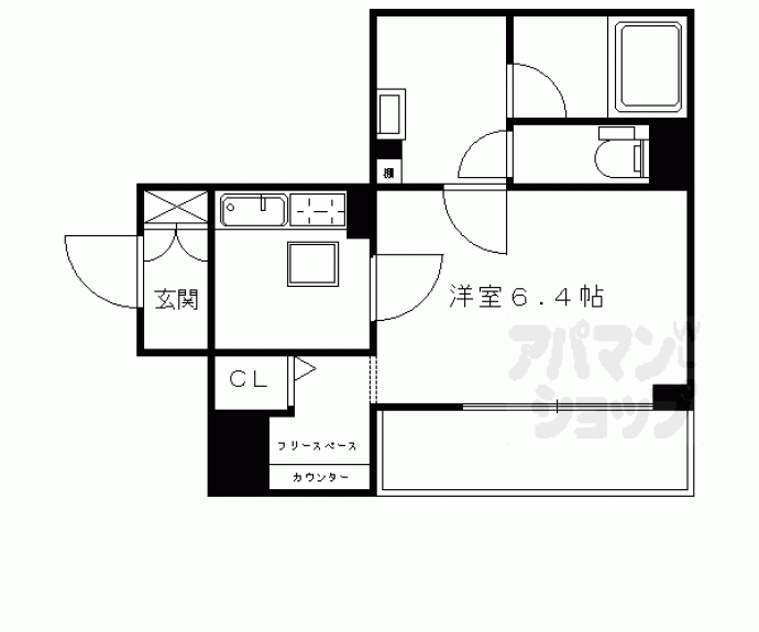 【ミラージュ清水】間取