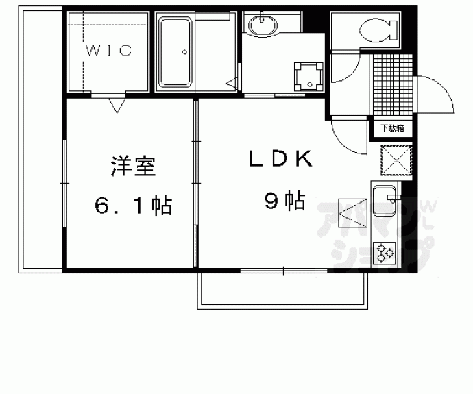 【CozyCote西野】間取